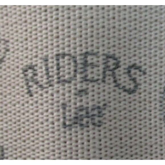 Lee Riders Women's Tan Mid Rise Straight Leg Stretch Waist Zip Pants Size 14 - Picture 7 of 9